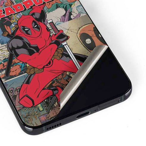 Marvel Deadpool Deadpool Collage Galaxy S22 Plus Skin